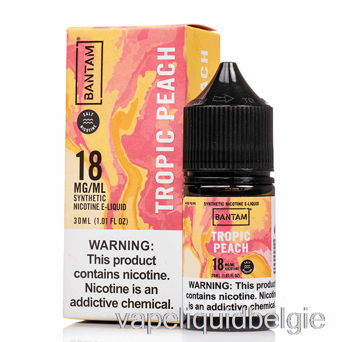 Vape België Tropische Perzik - Krielzouten - 30ml 18mg